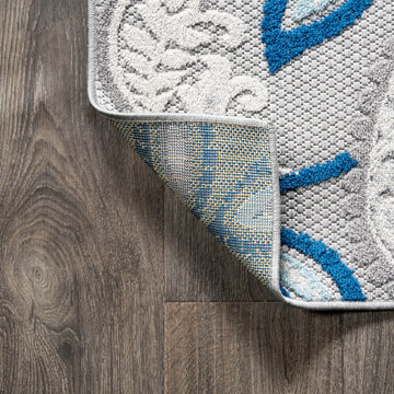 Julien Paisley High-low Indoor/outdoor Area Rug